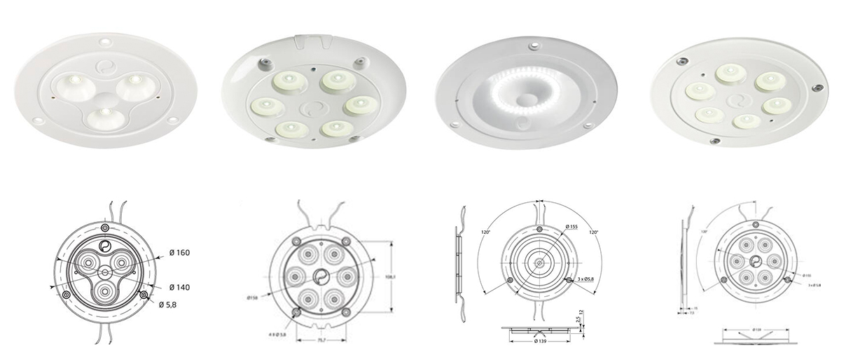Pommier Furgocar - Interior LED Lighting